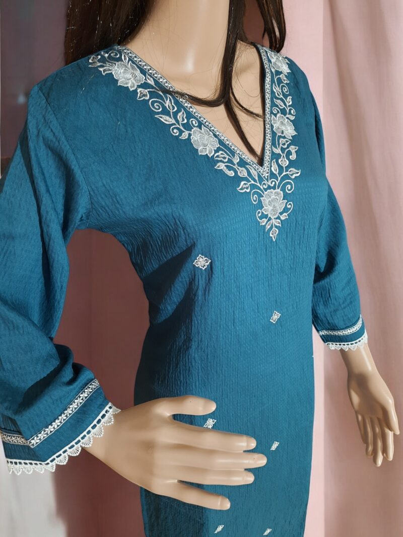 Rahiwell Premium kurti Texture imported - Image 3