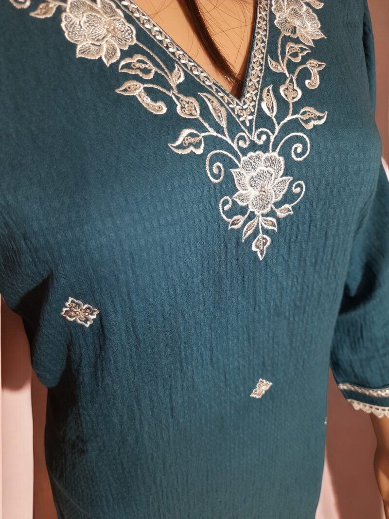 Rahiwell Premium kurti Texture imported - Image 4