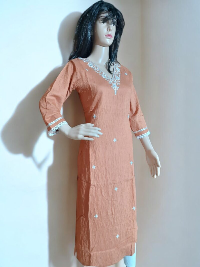 Rahiwell Premium kurti Texture imported - Image 2