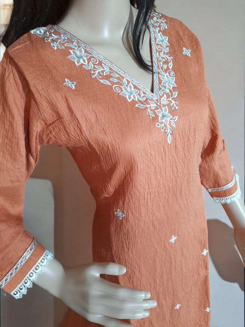 Rahiwell Premium kurti Texture imported - Image 4