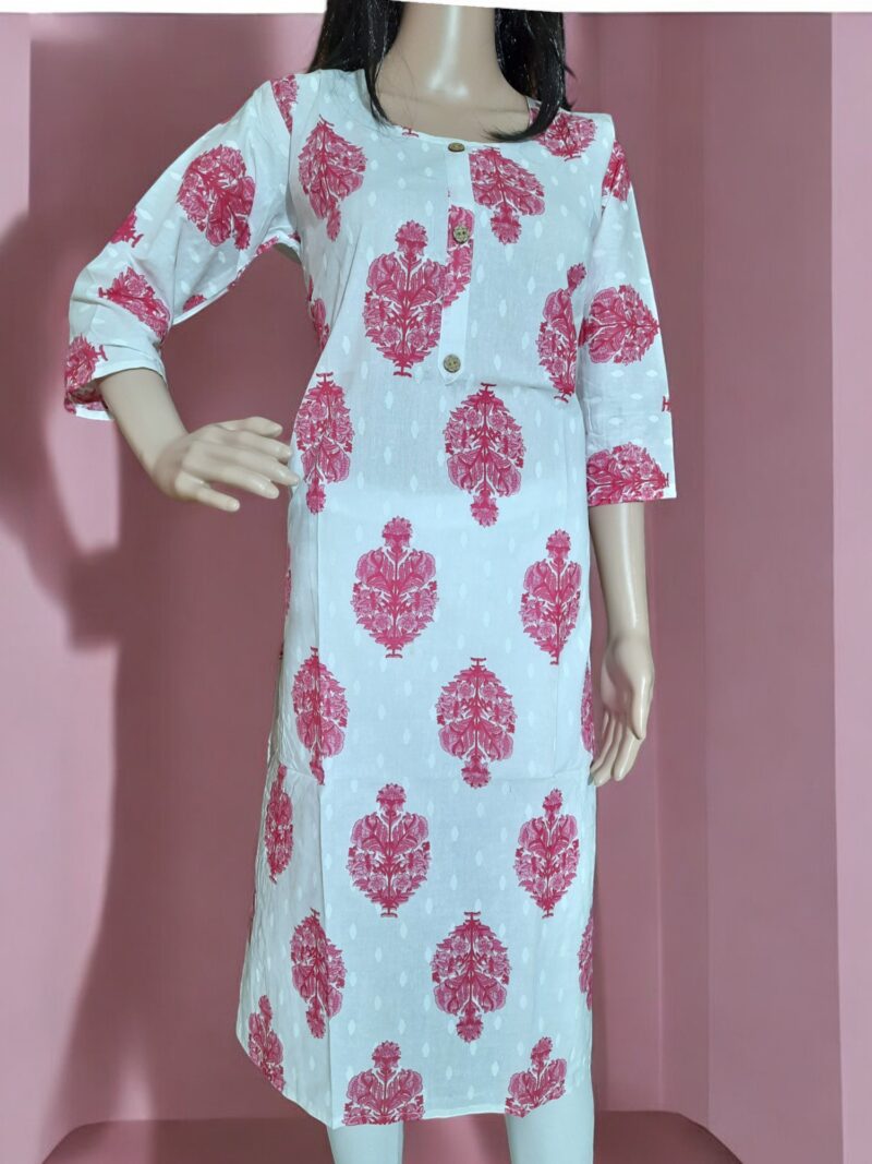 Rahiwell Branded Pure Cotton Kurti - Image 3