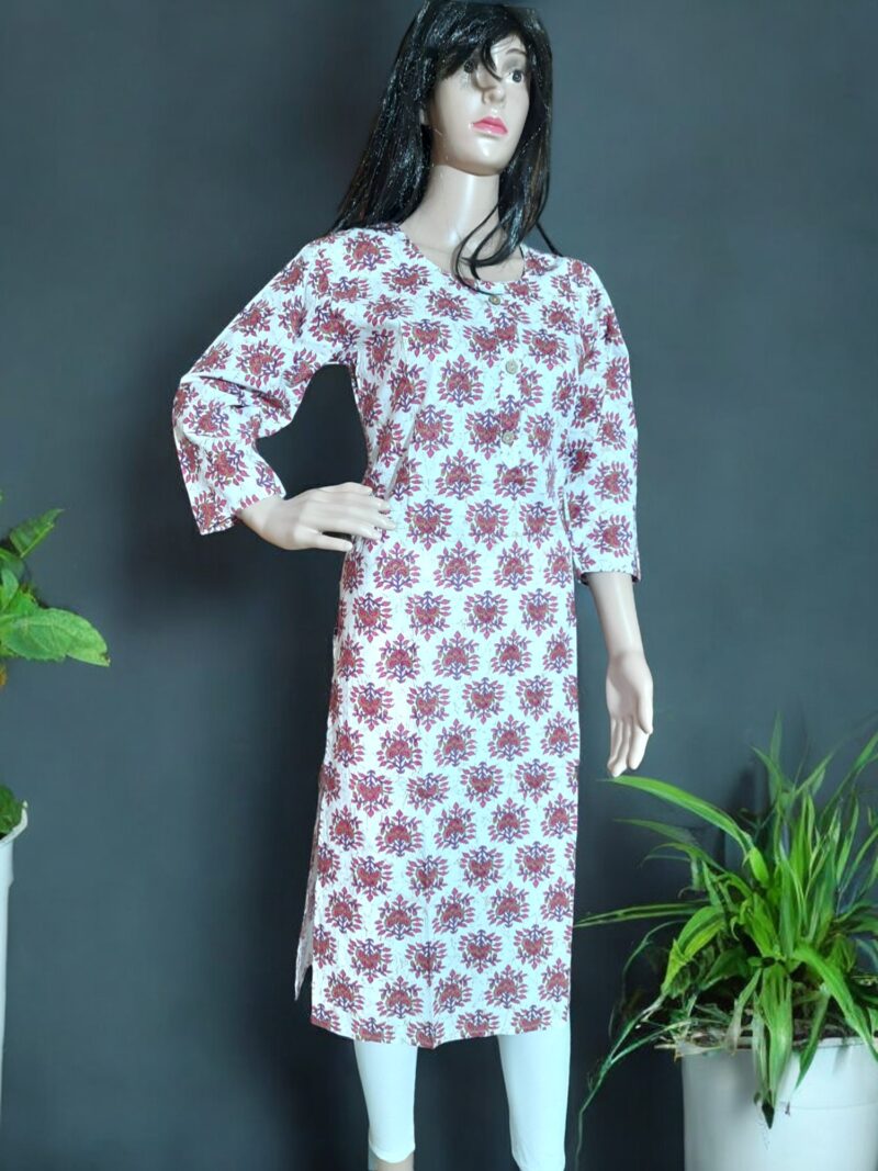 Rahiwell Branded Pure Cotton Kurti - Image 3