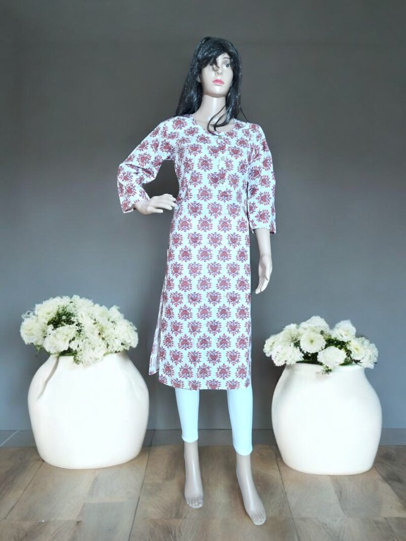 Rahiwell Branded Pure Cotton Kurti - Image 4