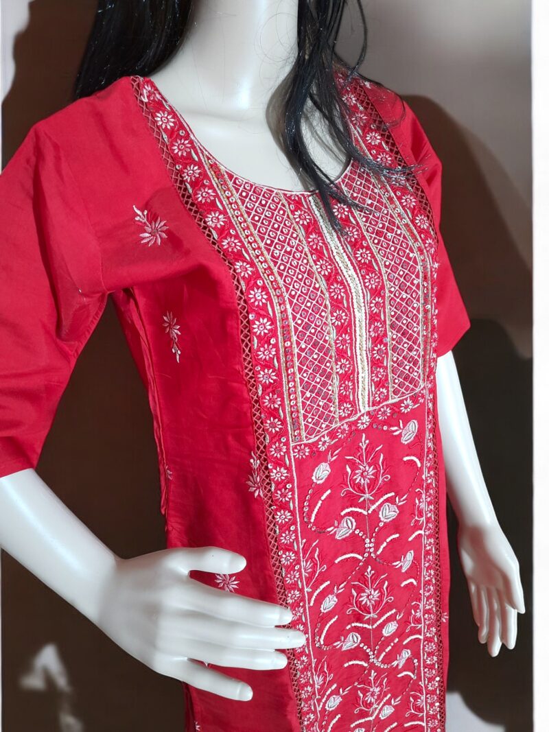 Premium Silk Kurta 3 piece set - Image 5