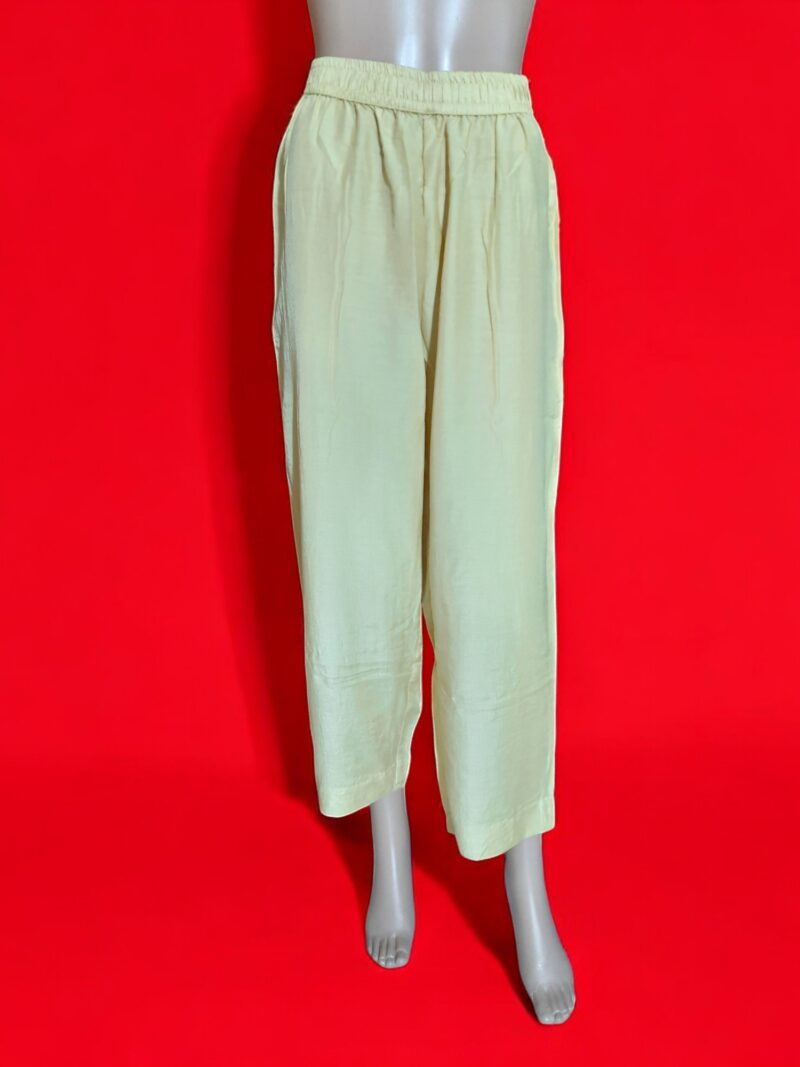 3 piece set kurta, bottom sarten organza dupatta - Image 5