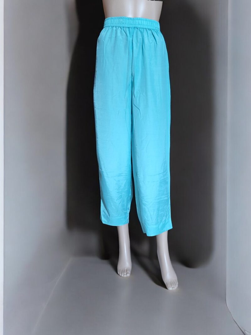 3 piece set kurta, bottom sarten organza dupatta - Image 8