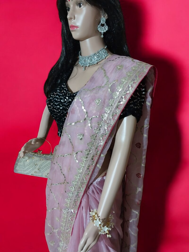 Rahiwell Gota Patti 1 Saree - Image 3