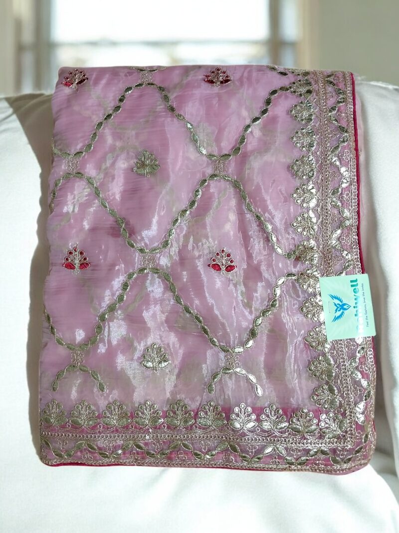 Rahiwell Gota Patti 1 Saree - Image 5