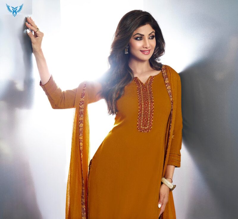 Rahiwell Premium reyon kurta plazo set Shilpa-7, 3 piece - Image 4